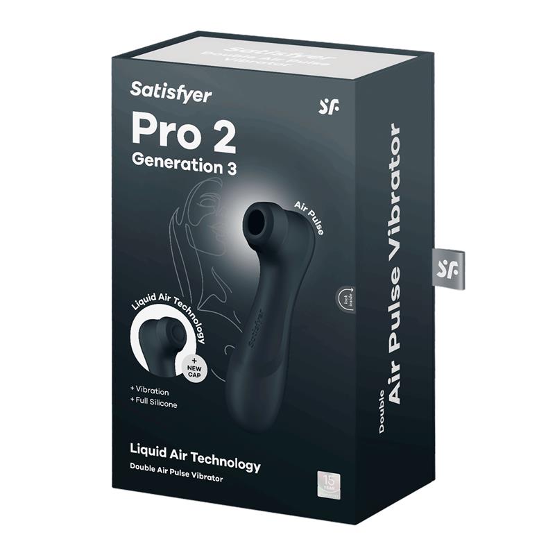 Pro 2 Gener 3 Liquid Air Technology Succion y Vibracion Negro