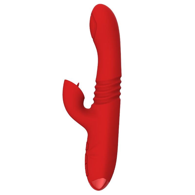 Velvet Vibrador con Thrusting y Pulsacion