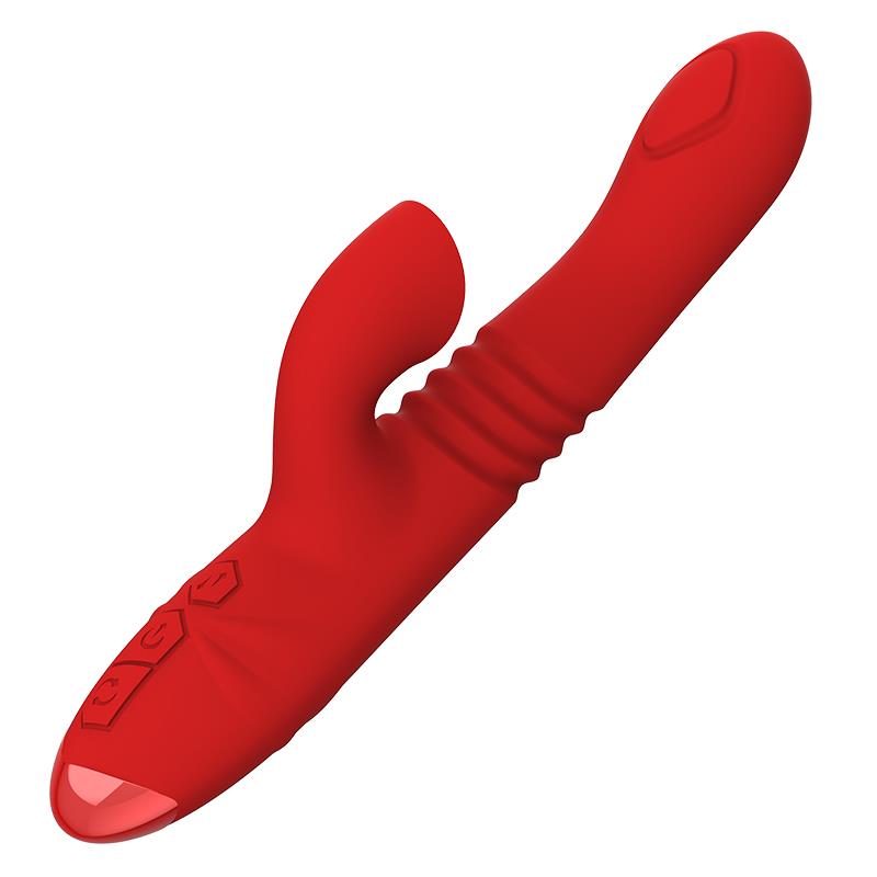 Velvet Vibrador con Thrusting y Pulsacion