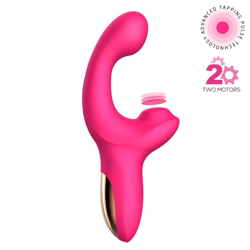 Volse Vibrador Triple Funcion con Finger y Pulsacion Tapping