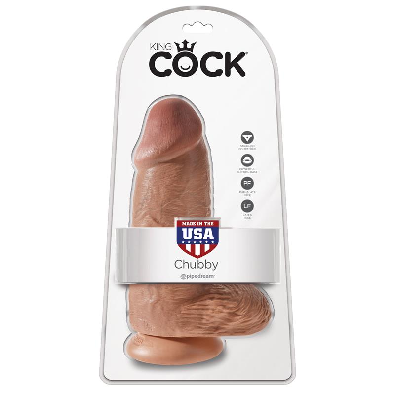 King Cock Pene Rechoncho 9 Bronceado