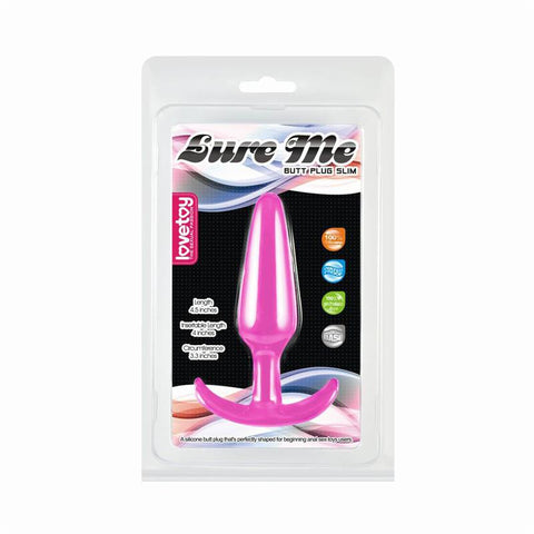 Plug Anal Lure Me Talla S Rosa