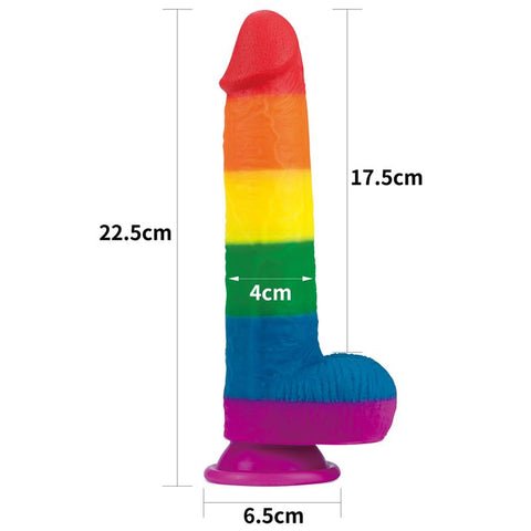 Dildo Prider 9 Silicona Liquida