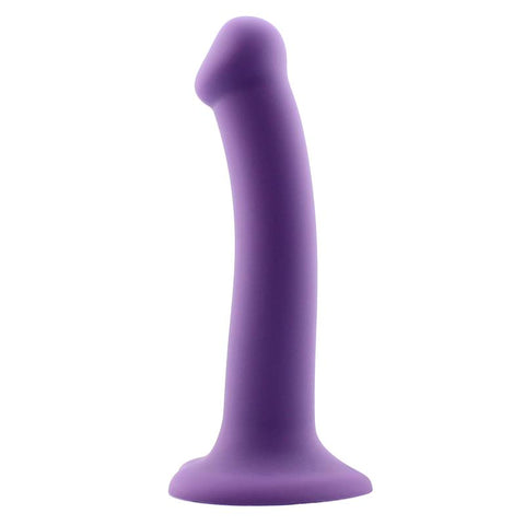 Bouncy Dildo Silicone Flexible Hiper Flexible 75 19 cm Talla L Purpura