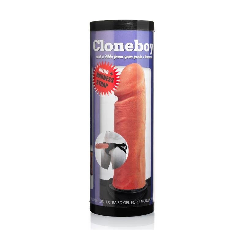 Clonador Dildo con Arnes Natural