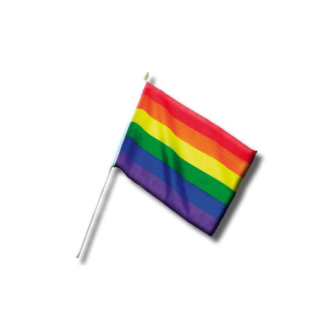 Banderin Pequeno con Bandera LGBT 30 cm