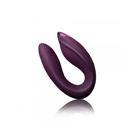 Vibrador para Parejas Rock Chick Diva Purpura