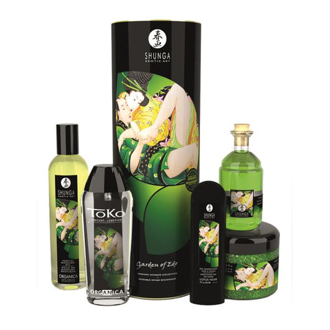 Shunga Kit Jardin de Loto Aromas a Te Verde