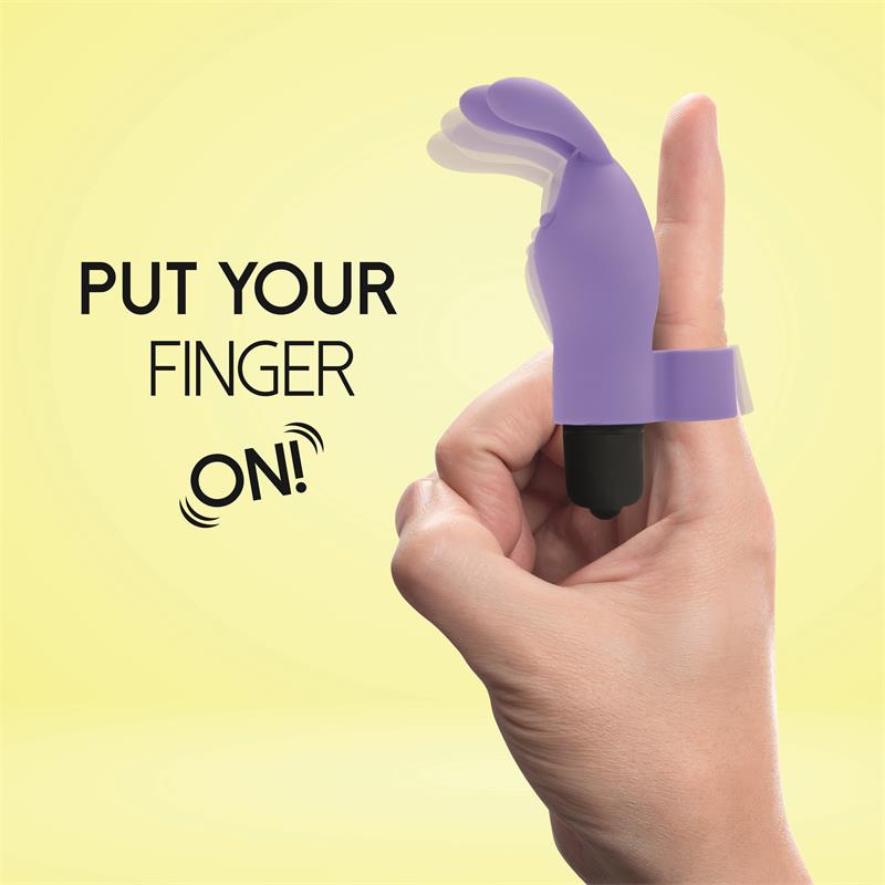 Magic Finger Vibrador para el Dedo Purpura