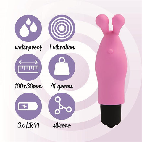 Magic Finger Vibrador para el Dedo Rosa